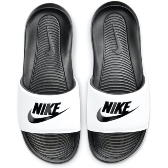 Nike Victori One Slide Mens Size 12 Black White Slides Sandals - Picture 6 of 9